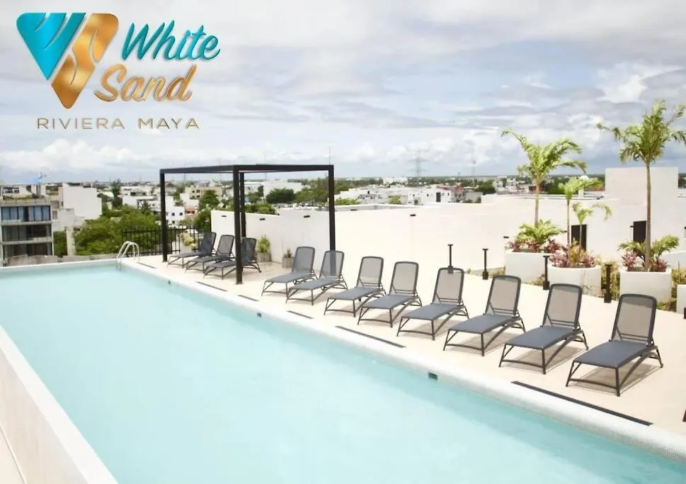 Apartment White Sand Suite 302 W Rooftop Pool & Balcony 38St Playa del Carmen