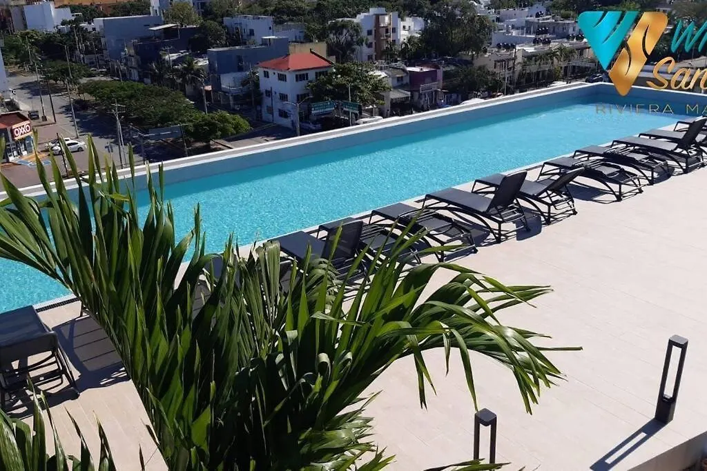 White Sand Suite 302 W Rooftop Pool & Balcony 38St Playa del Carmen
