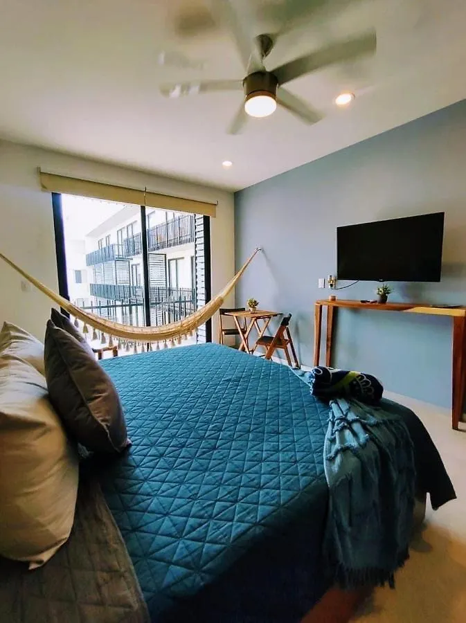 White Sand Suite 302 W Rooftop Pool & Balcony 38St Playa del Carmen Apartment